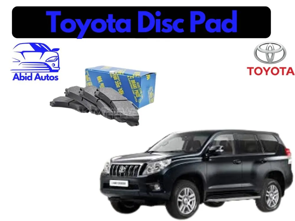 Toyota Land Cruiser 90-99 MK Japan Rear Brake Pads Image-1