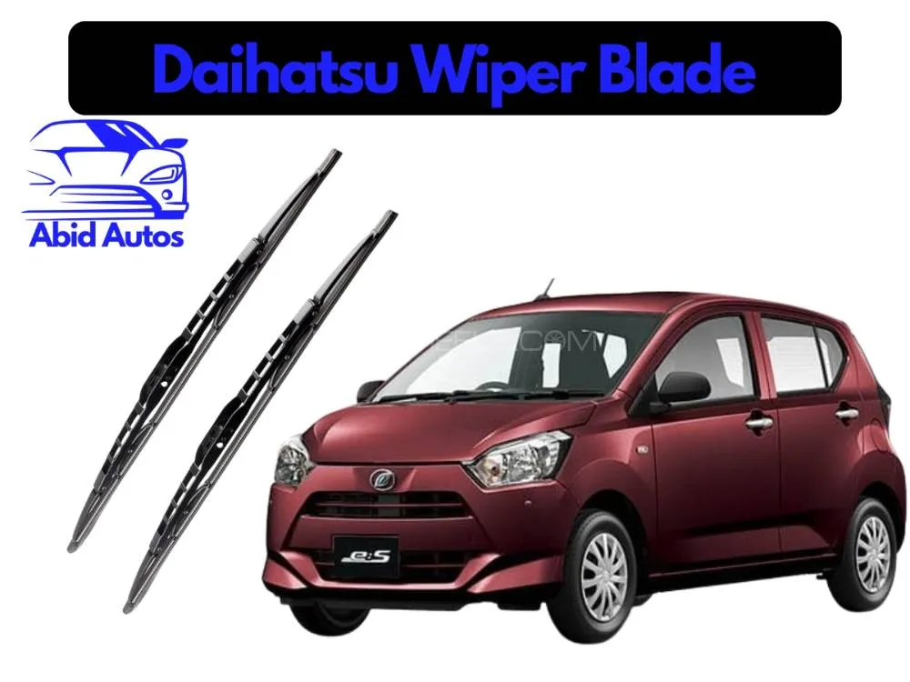 Soft Rubber Wiper Blade for Daihatsu Mira (2012–2016) Image-1