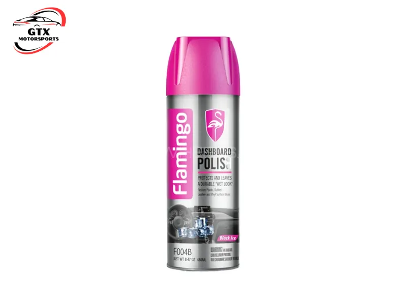 Flamingo Dashboard Polish – 450ml (Black Ice)  Image-1