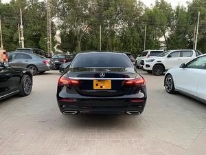 Mercedes E180 AMG
Model: 2021
Mileage: 6,000 Kn
Reg: 2021 Khi

*Apple Carplay smartphone integration
*Rear view camera
*AMG line interior & exterior
*Panoramic glass sunroof
*Active Parking Assist
*Digital instrument cluster
*Electric memory seats
*Tire pressure monitor
*Suspension for greater ground clearance
*Headliner, black fabric
*LED headlamps
*Privacy glass
*Burmester sound system
*Parking Package
*Night package
*Mirror package

Shahnawaz import and maintained

Calling and Visiting Hours 

Monday to Saturday 

11:00 AM to 7:00 PM