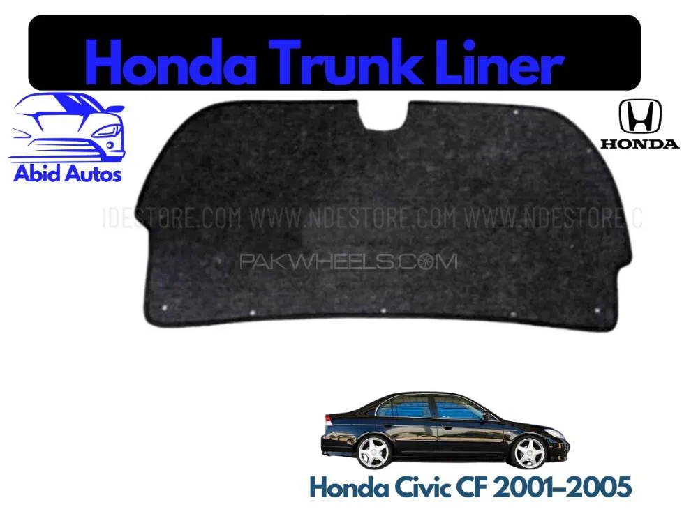 Trunk Liner Digi Cover for Honda Civic CF (2001–2005) – Local Fit Namda Sheet Image-1