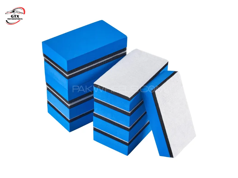 12-Piece Ceramic Coating Applicator Pads | Soft Foam Pads for Wax, Sealant & Coating Application Image-1