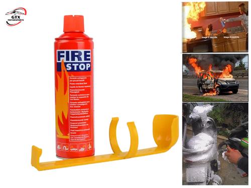 Fire Stop Portable Foam Spray Fire Extinguisher – 500ml | Quick Emergency Flame Suppressant Fire Stop Portable Foam Spray Fire Extinguisher – 500ml | Quick Emergency Flame Suppressant