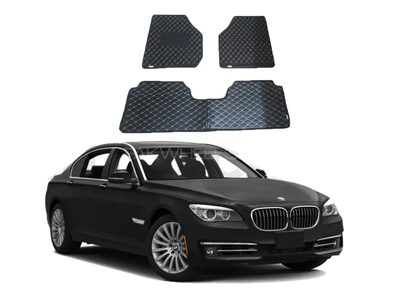 BMW 7 Series  Model 2009-2015 7D Floor Mat 5 Pcs Image-1