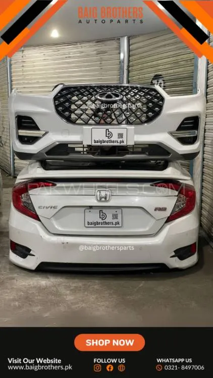 Mg HS Zs Phev Haval H6 Hev Bumper Headlight Bracket Alloy Wheel SideMiror Shroud Shock Hub Digi Gril Image-1