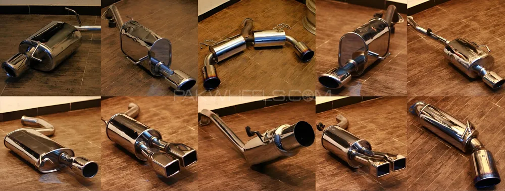 Original Premium JDM Performance Exhaust chambered and free flow Image-1
