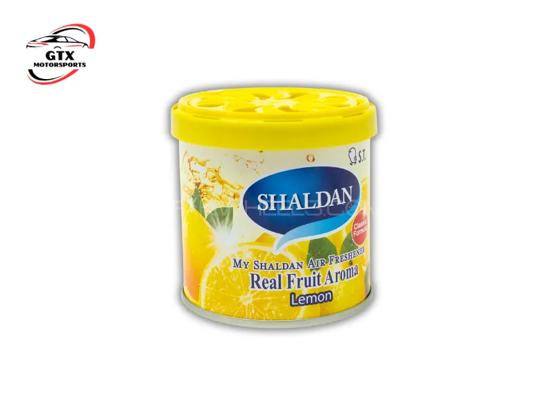 Shaldan Gel Car Air Freshener – Lemon Image-1