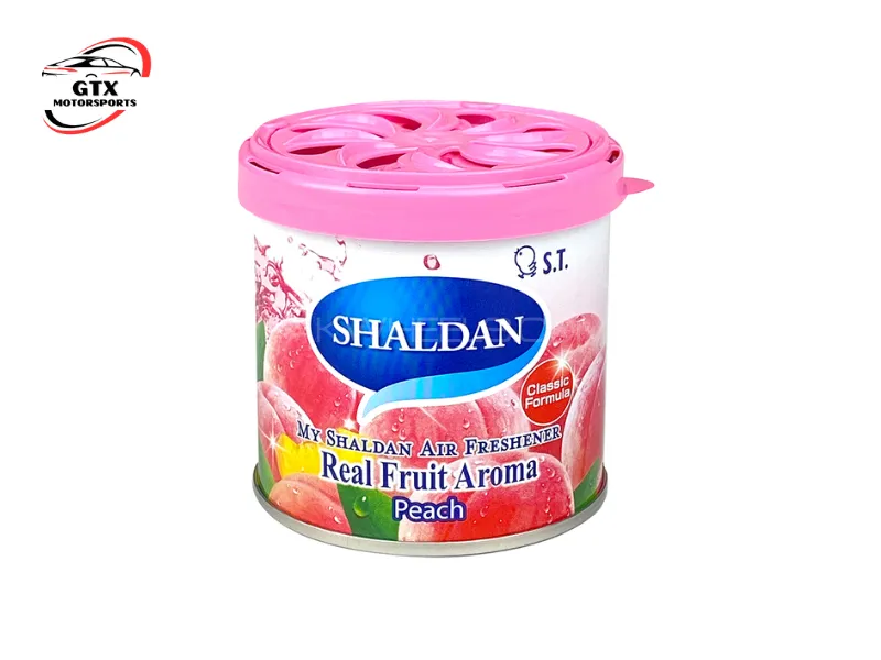 Shaldan Gel Car Air Freshener – Peach  Image-1