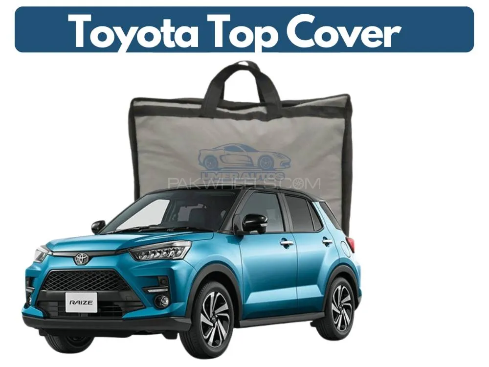 Toyota Raize 2020–2024 Grey Top Cover – Waterproof, Heat & Scratch Resistant Image-1