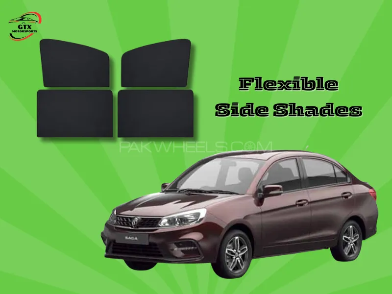 Flexible Side Shades for Proton Saga 2021-2024 Image-1
