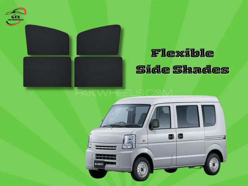 Flexible Side Shades for Suzuki Every 2005-2025 Image-1