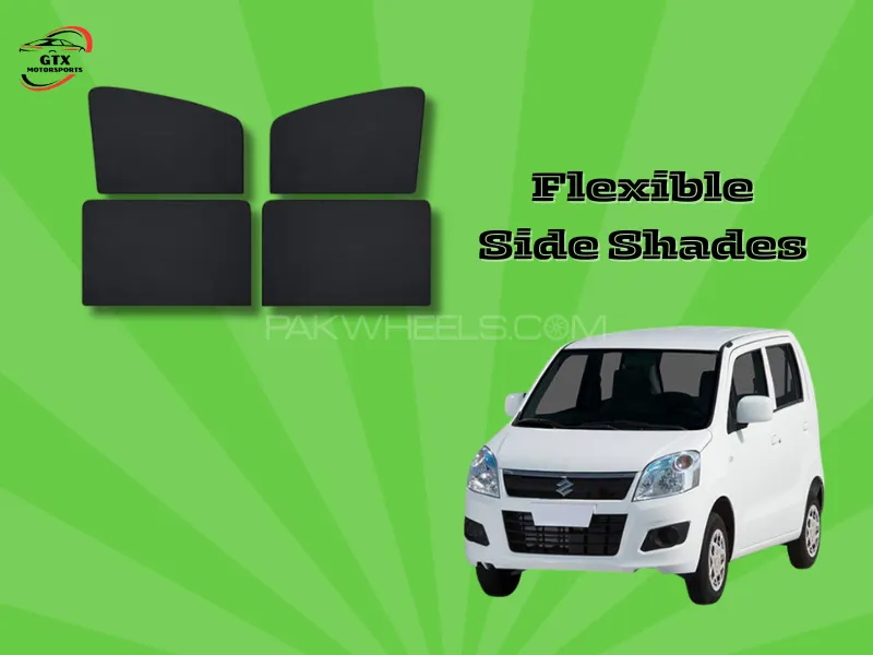 Flexible Side Shades for Suzuki Wagon R 2014–2024 Image-1