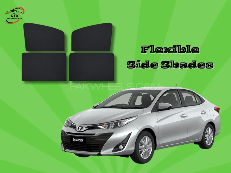 Flexible Side Shades for Toyota Yaris 2019-2024 Image-1