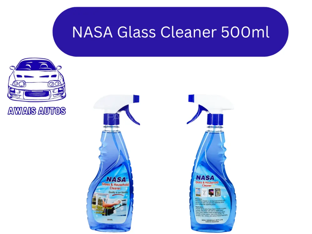 NASA Glass Cleaner 500ml | Streak-Free Shine for Car Windows & Mirrors Image-1