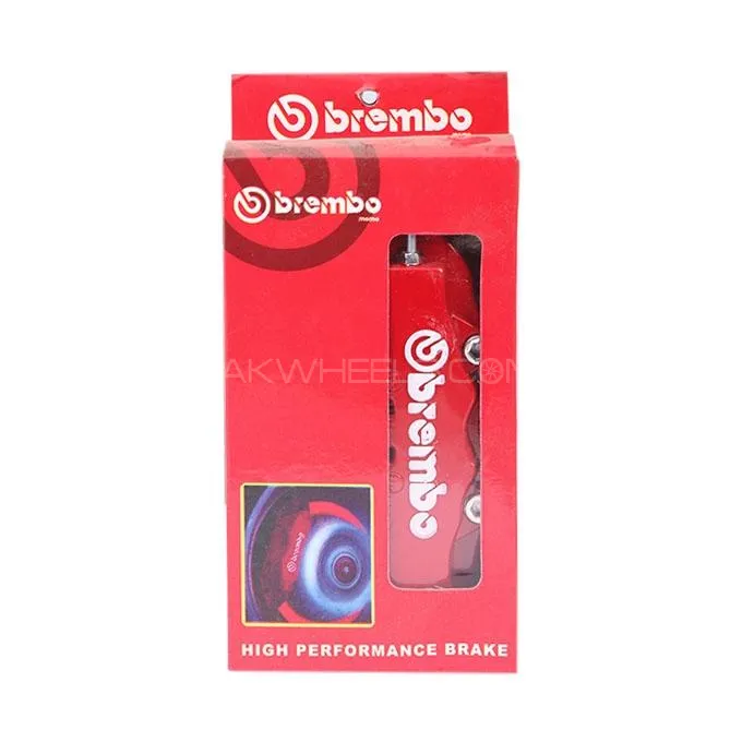 Brembo High Performance Car Break Pedal - Red (Small) Image-1