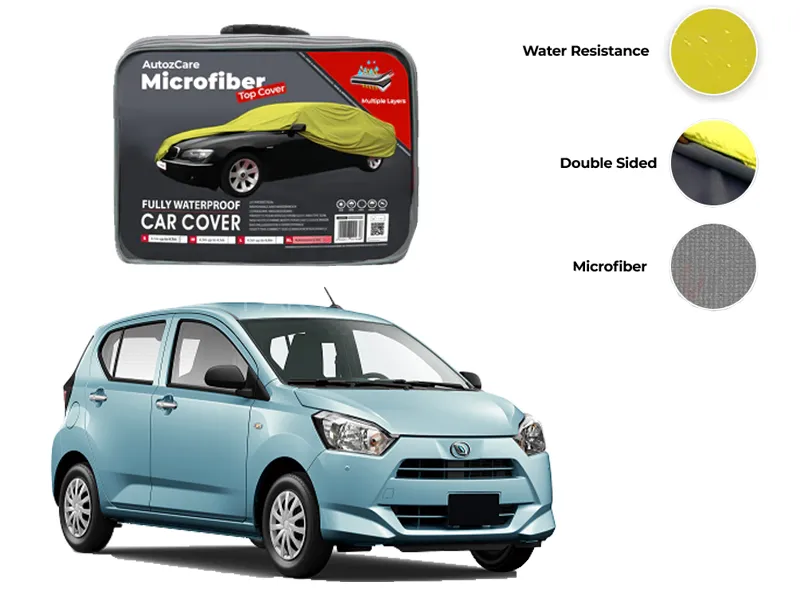 Daihatsu Mira Microfiber Top Cover - Model - 2018-2025 Image-1