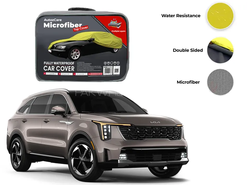  Kia Sorento Microfiber Car Top Cover - Model 2025 Image-1
