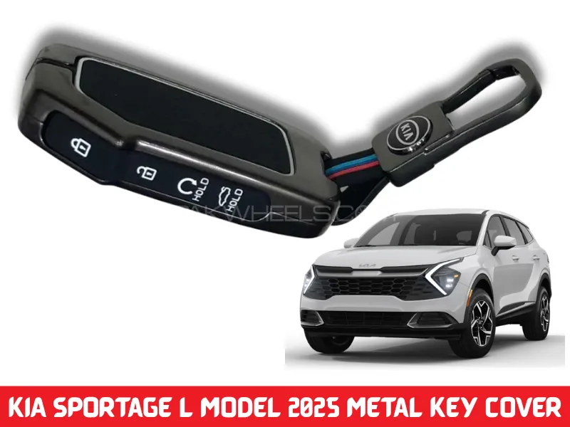 Premium Quality Luxury Metal Key Cover for KIA Sportage 2025 L Model Zinc Alloy Metal Key Fob Cover Image-1