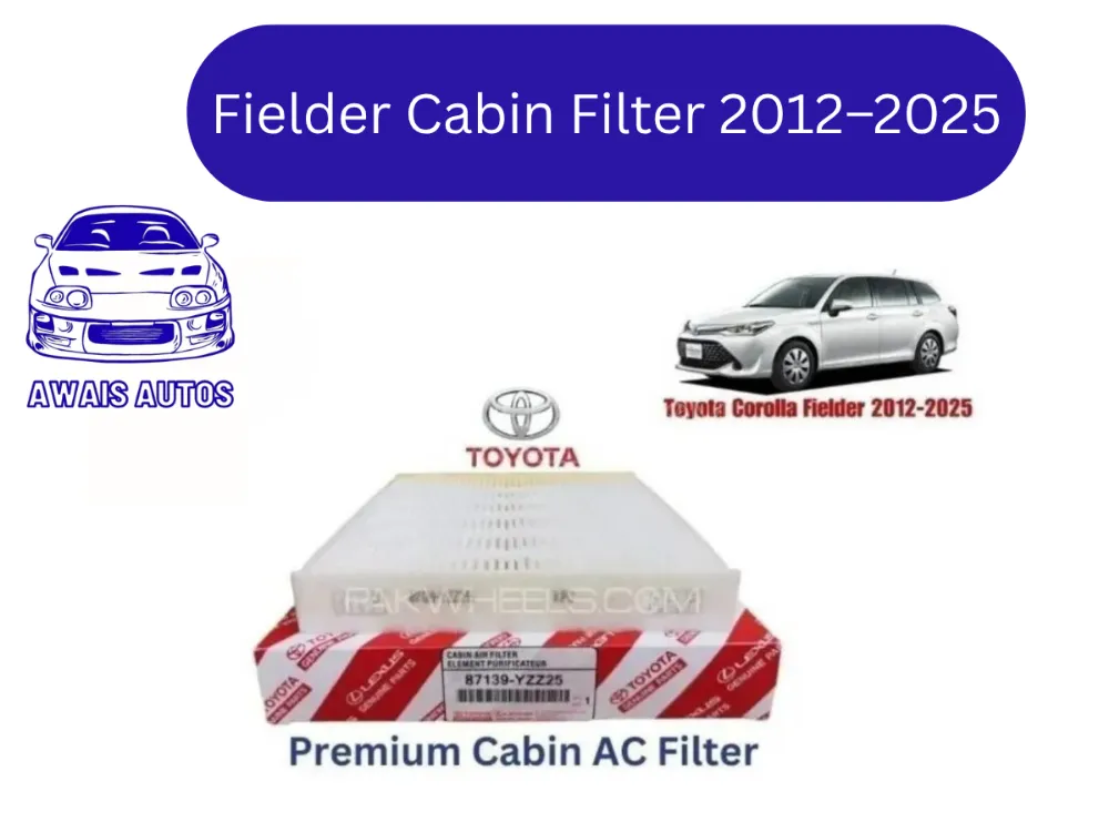 Toyota Corolla Fielder Cabin Filter 2012–2025 | Imported Premium Air Quality Replacement Image-1
