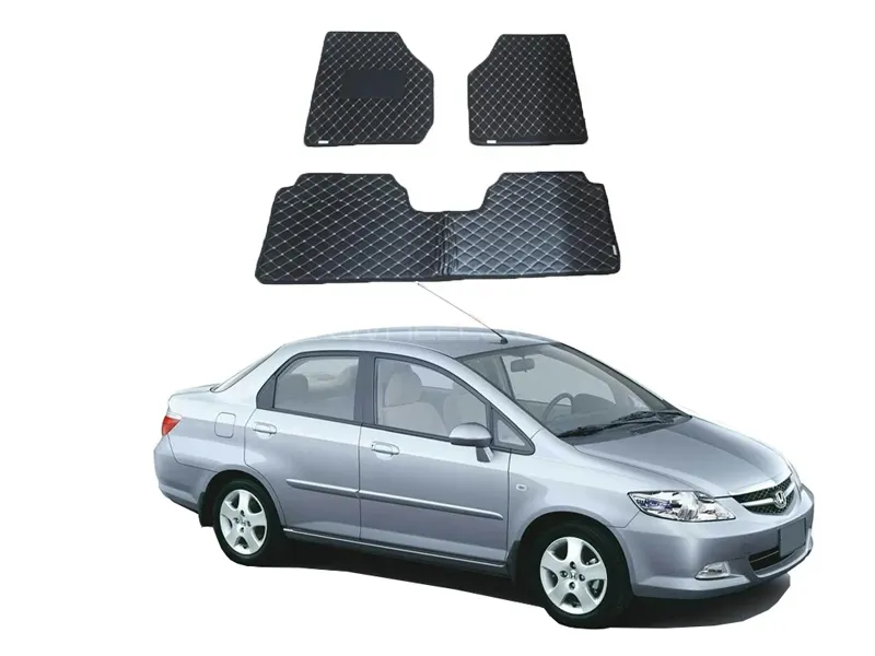 Honda City Model 2003-2008 7D Floor Mat 3PCS  Image-1