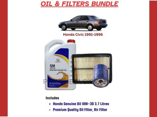 HONDA CIVIC 1992-1996 OIL AND FILTERS BUNDLE HONDA CIVIC 1992-1996 OIL AND FILTERS BUNDLE