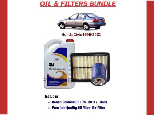 HONDA CIVIC 1999-2001 OIL AND FILTERS BUNDLE HONDA CIVIC 1999-2001 OIL AND FILTERS BUNDLE