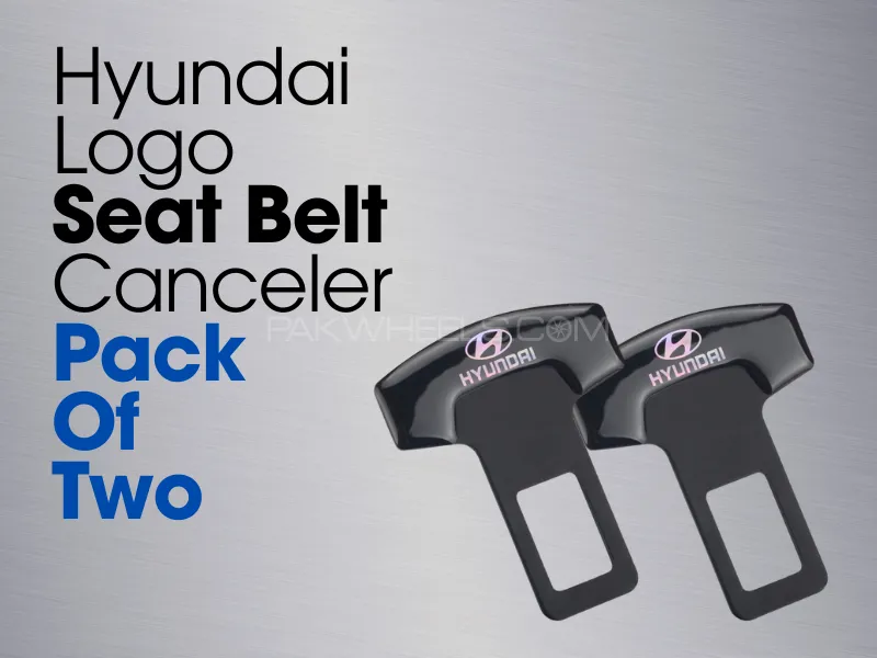 Hyundai Logo Seat Belt Canceler Pack Of Two Image-1