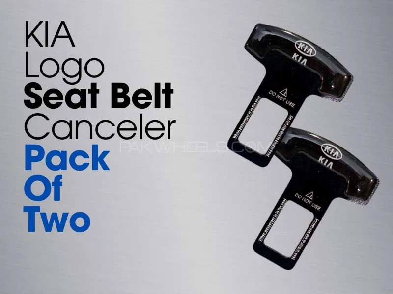 KIA Logo Seat Belt Canceler Pack Of Two Image-1