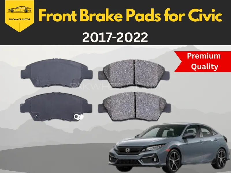 Front Brake Pad Honda Civic 2017-2022| Imported Image-1