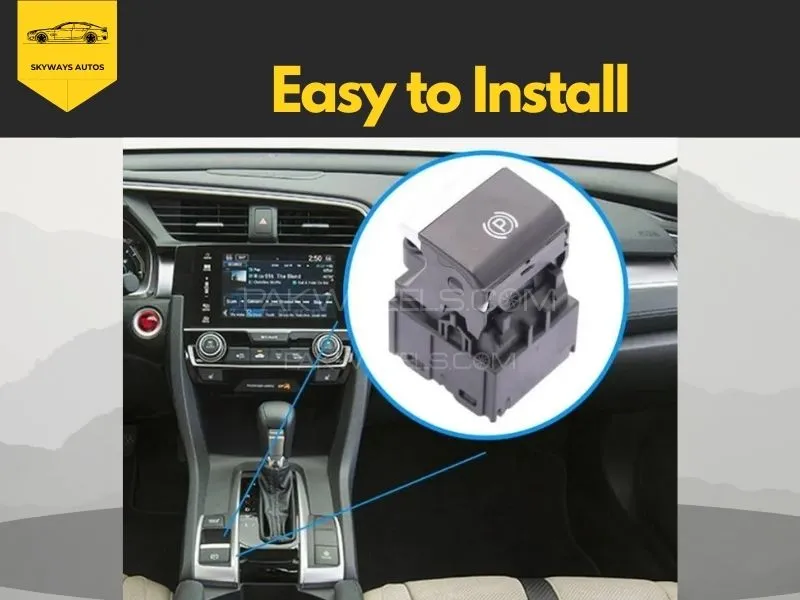 Handbrake Switch for Honda Civic | OEM Replacement Handbrake Switch for Honda Civic | OEM Replacement Image-2