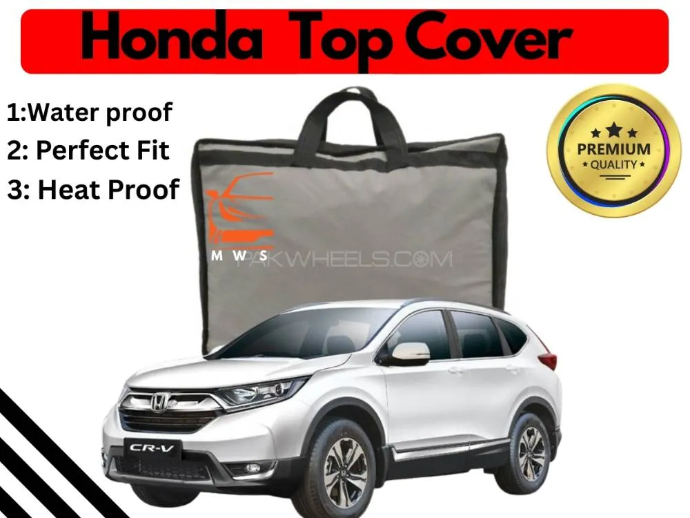Honda CRV 2018-2024 Top Cover | Black | Anti-Scratch | Parachute | Heat Proof | Water Proof  Image-1
