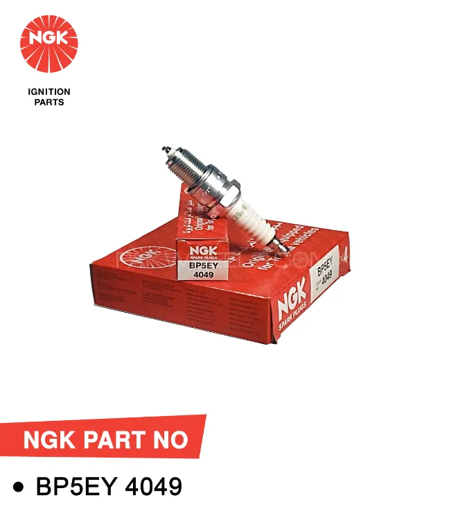 NGK Spark Plug (BP5EY) for Suzuki Mehran Euro 800cc 2013-2018  (japan -Single Pc) Image-1
