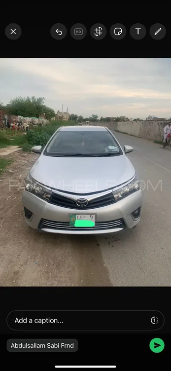 Toyota Corolla 2016 for Sale in Gujrat Image-1
