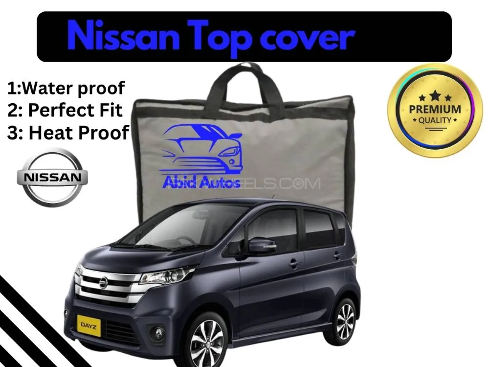 Nissan Dayz 2013-2017 Top Cover | Black | Anti-Scratch | Parachute | Heat Proof | Water Proof Image-1