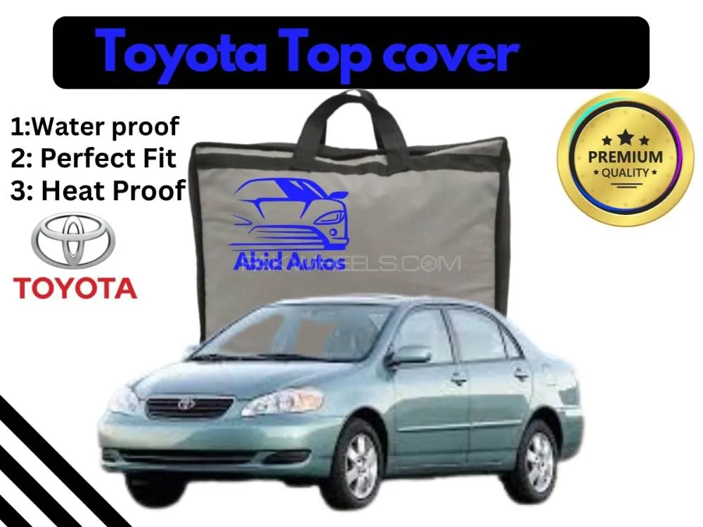 Toyota Corolla 2002-2008 Top Cover | Black | Anti-Scratch | Image-1