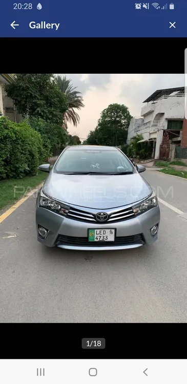 Toyota Corolla 2016 for Sale in Lahore Image-1