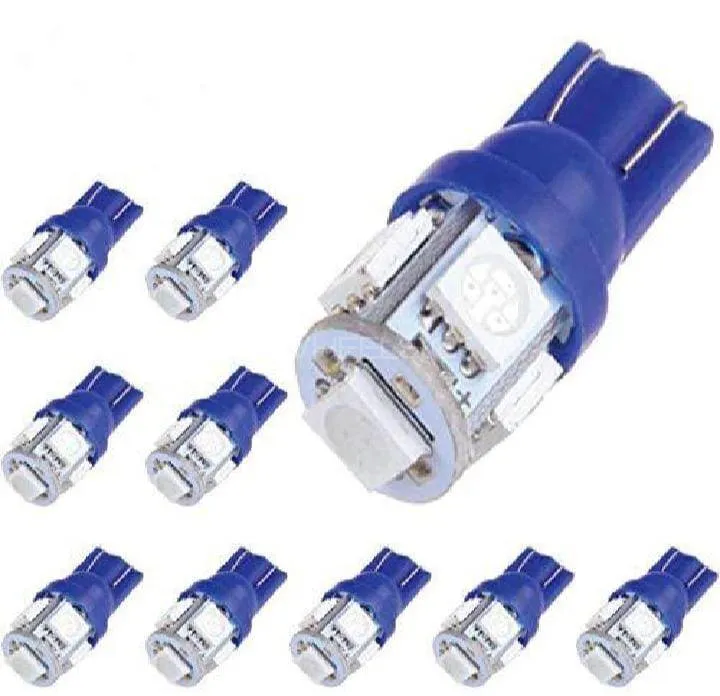 5 Led Parking Light Bulb BLUE - 2pcs set | https://s.daraz.p Image-1