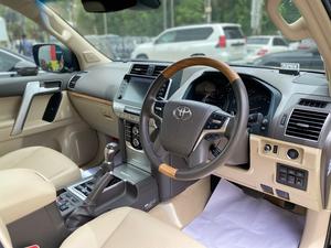 Prado TZ.G 2.8 Diesel 
Model: 2020
Mileage: 28,000 km
Unregistered 

*Wooden Steering
*Height control
*Leather & power seats
*Heating & cooling seat
*Orignal TV + 4 cameras
*Headlight washer
*Paddle shifters 
*Memory seats
*4x4 System
*Multi terrain system (MTS)
*Crawl control
*Traction control
*Ambient lighting
*Sunroof
*7 seater

Calling and Visiting Hours

Monday to Saturday

11:00 AM to 7:00 PM