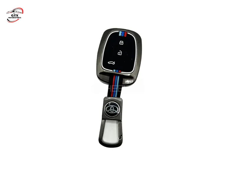 Toyota Yaris 1.3 2020–2025 Zinc Alloy Metal Key Cover  Image-1