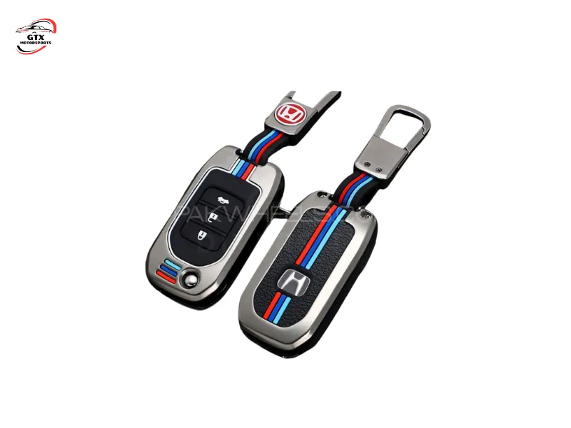 Honda Civic 2012-2015 Zinc Alloy Metal Key Cover Image-1