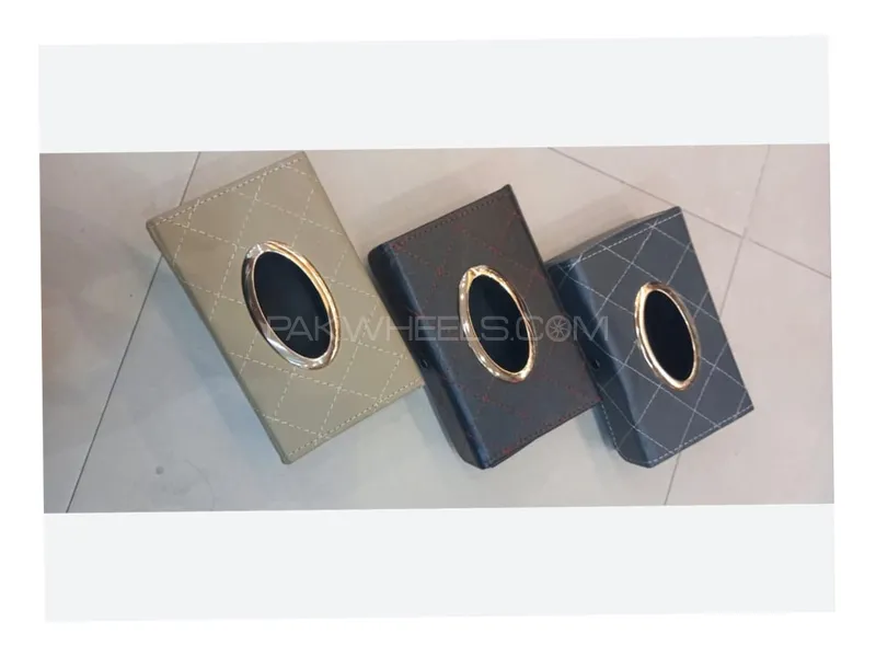 Tissue Box Plain for Cars Image-1