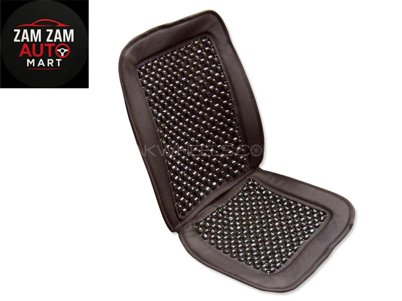 Universal Moti car seat cushion (Black Color) (2 Pieces) Image-1