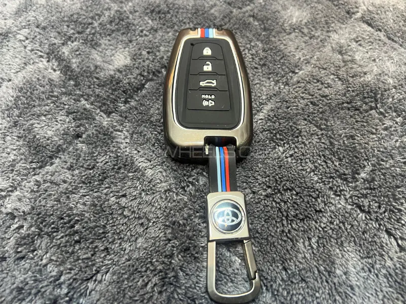 Corolla Cross | Zinc Alloy Metal Key Fob Cover for Corolla Cross Image-1