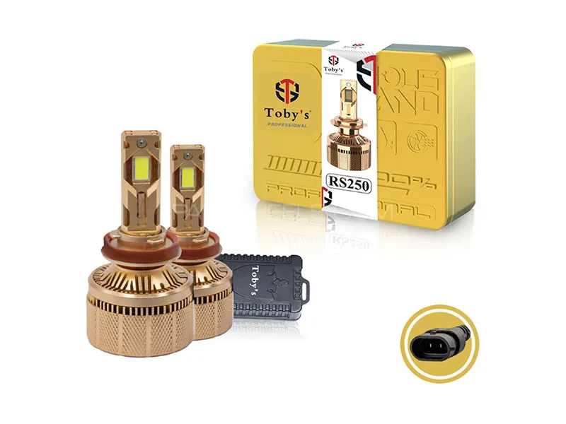 Toby's RS250 Car Led Headlight 500W - 50000LM (1 Year Warranty) H11 Image-1