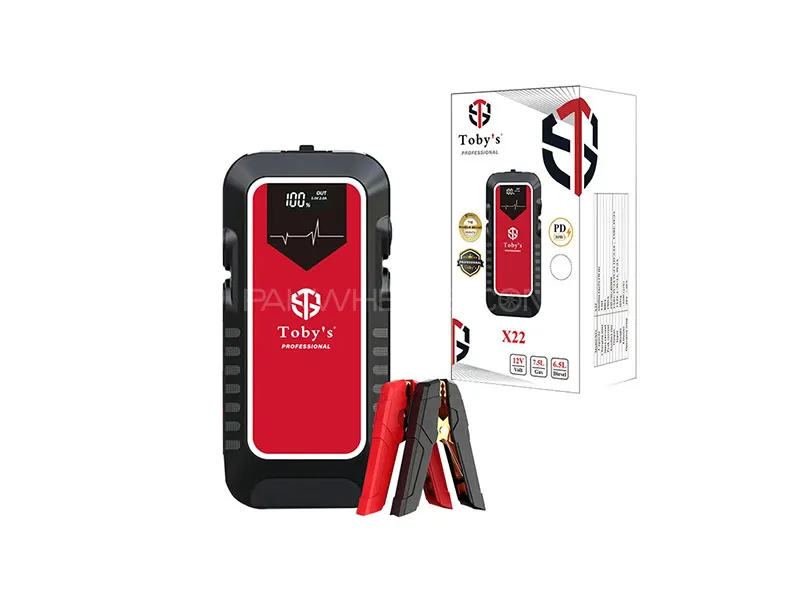  Toby's X22 Jump Starter 16,000mAh 59.2WH Power Bank For Diesel & Petrol Image-1