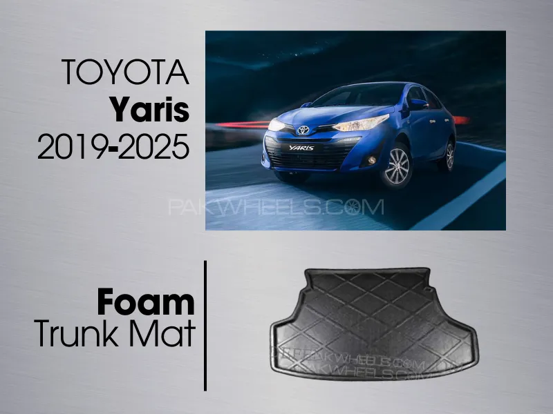 Toyota Yaris 2019-2024 | Trunk Mat Trunk | Tray Cargo Mat | Digi Mat Image-1