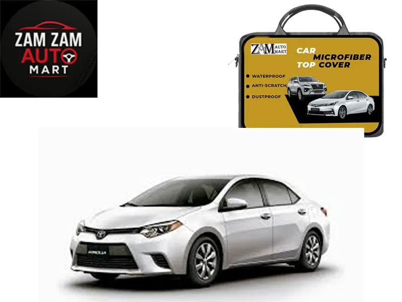 Corolla 2014-2025 Microfiber Car Top Cover Image-1