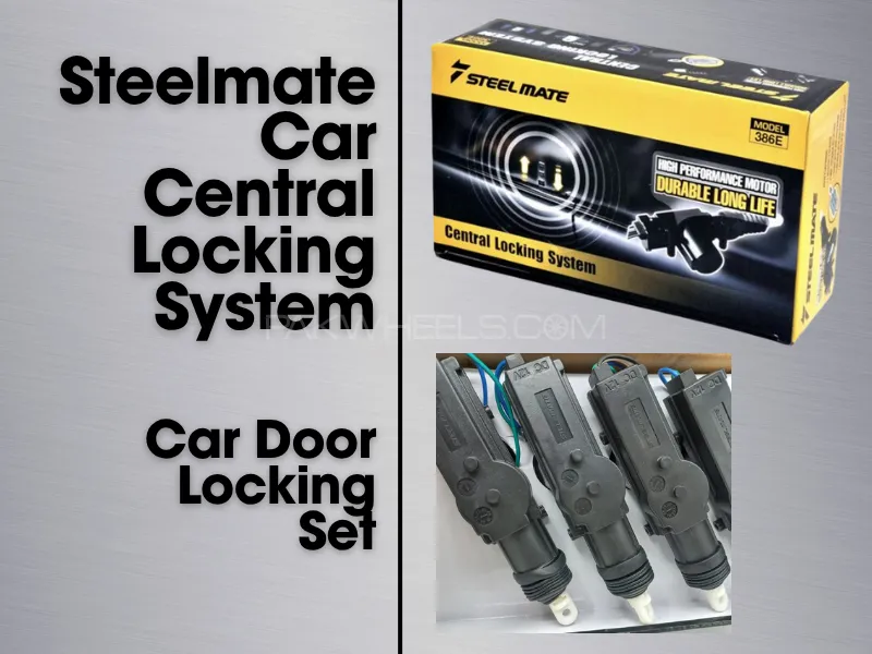 Steelmate Car Central Locking System | Car Door Locking Set Image-1