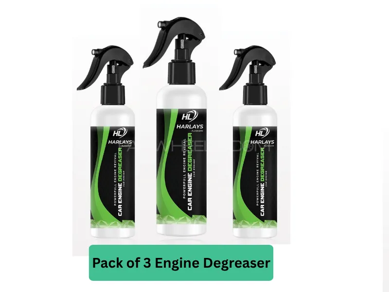 Harlays Car Engine Degreaser - Car Interior & Exterior Cleaner | 400 ml | Pack of 3 Image-1
