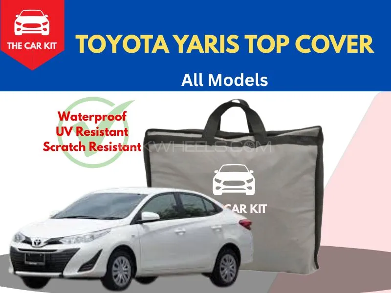 Toyota Yaris Parachute Top Cover | Waterproof | Scratch Resistant | Durable Fabric Image-1